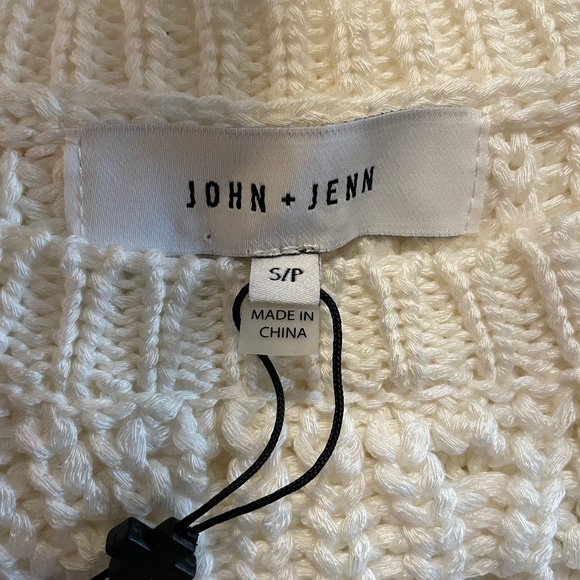 NWT John + Jenn Knitted Sleeveless Sweater w/ Laced Up Sides Sz. S - Picture 4 of 4